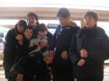 tutti insieme alla stazione
